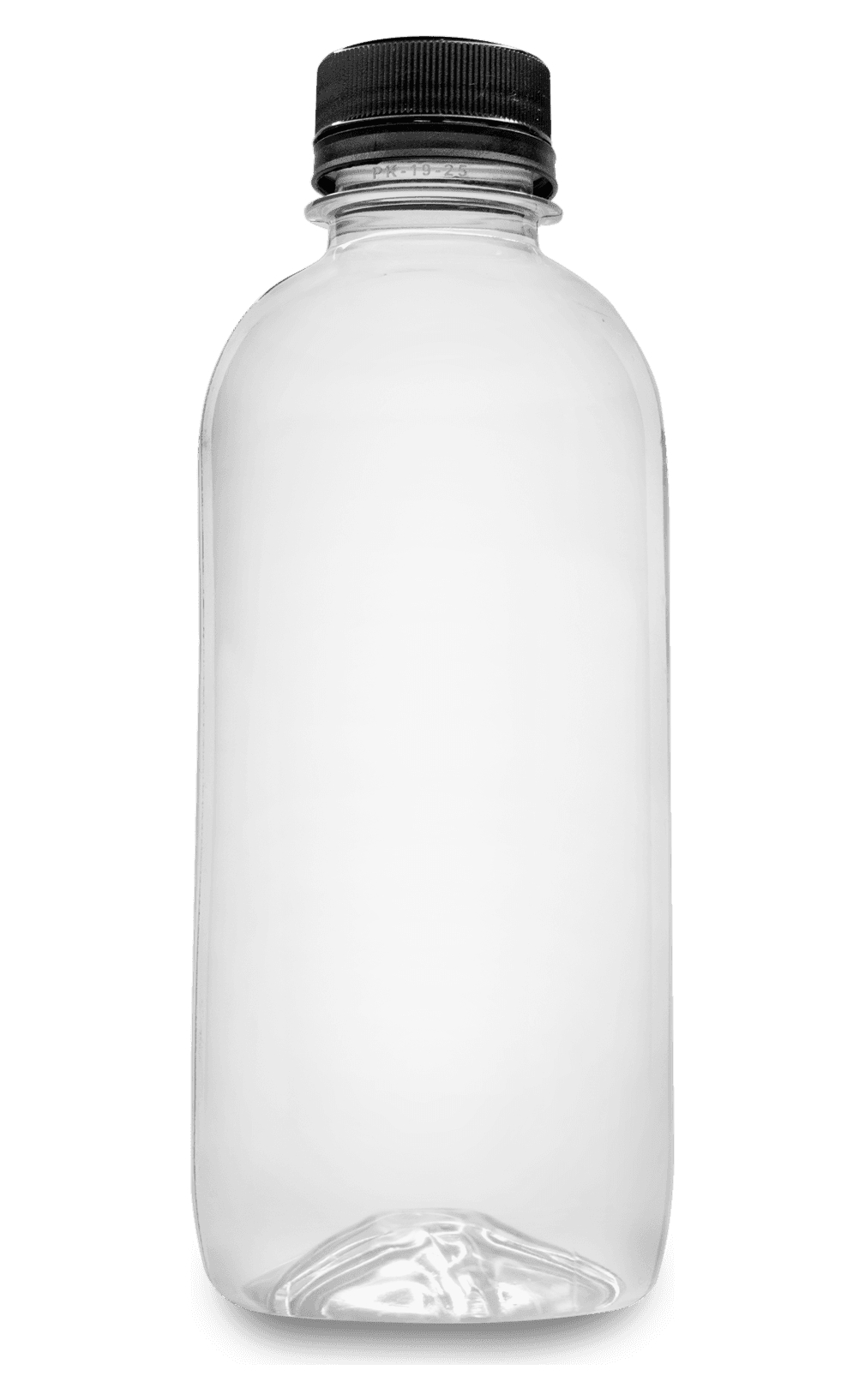 Botella Cilíndrica 315 ml con etiqueta